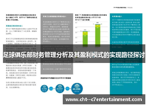 足球俱乐部财务管理分析及其盈利模式的实现路径探讨 足球俱乐部财务管理分析及其盈利模式的实现路径探讨